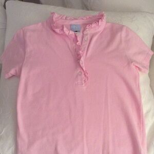 BELLA BLISS Girls Pink Polo Shirt